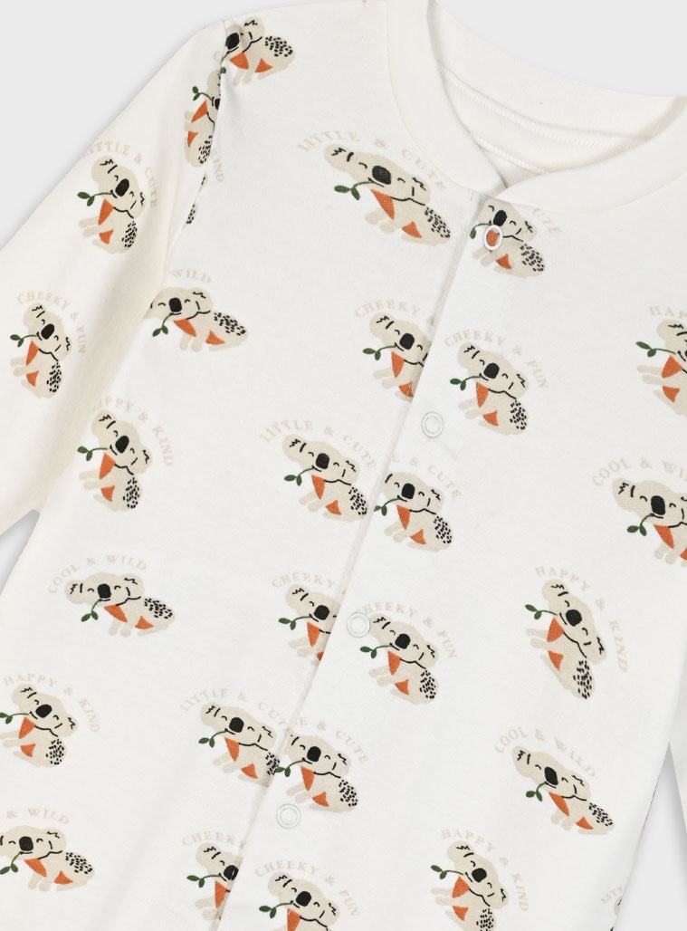 Energiers Βρεφικό βαμβακερό φορμάκι για αγόρι | ΕΚΡΟΥ (11-124466-9-016)_1