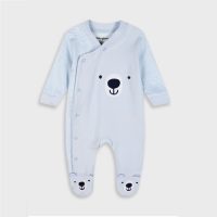 Βρεφικό βαμβακερό φορμάκι για αγόρι  | ΓΑΛΑΖΙΟ (11-124458-9-067)_0