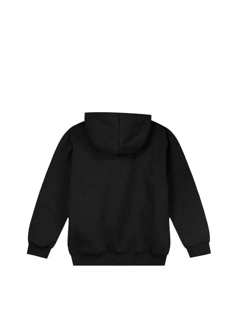 Energiers Βρεφική φούτερ ζακέτα με κουκούλα για αγόρι Μαύρο (12-100180-5-9-010)_1