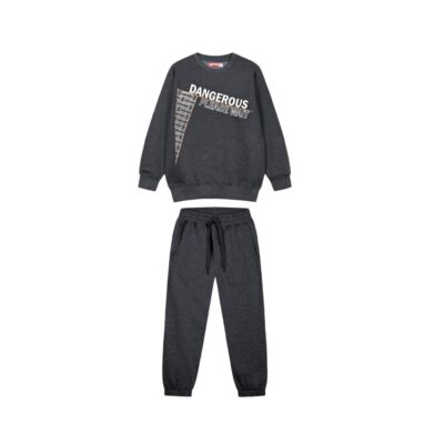 Energiers Παιδικό Σετ φούτερ φόρμας για Αγόρι Σκούρο Μελανζέ (13-123088-0-080)_0