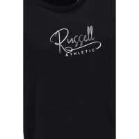 Russell Athletic Γυναικείο Κοντομάνικο T-shirt Μπλουζάκι Μαύρο με Λογότυπο (A4-119-1-099)_3
