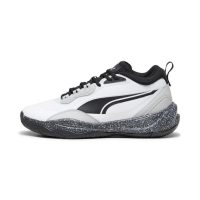 Puma Playmaker Pro Χαμηλά Μπασκετικά Παπούτσια Λευκά (377576-06)_4