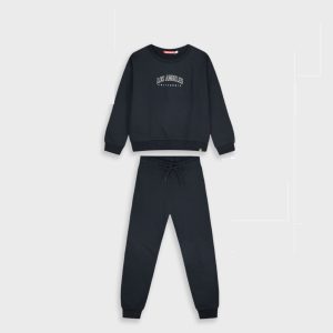 Energiers Παιδικό Σετ Φόρμας Μαύρο 2τμχ (16-125285-0-010)_0