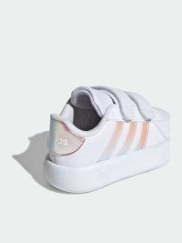 Adidas GRAND COURT 2.0 Παιδικά Sneakers με Σκρατς Λευκά (ID5265)_2