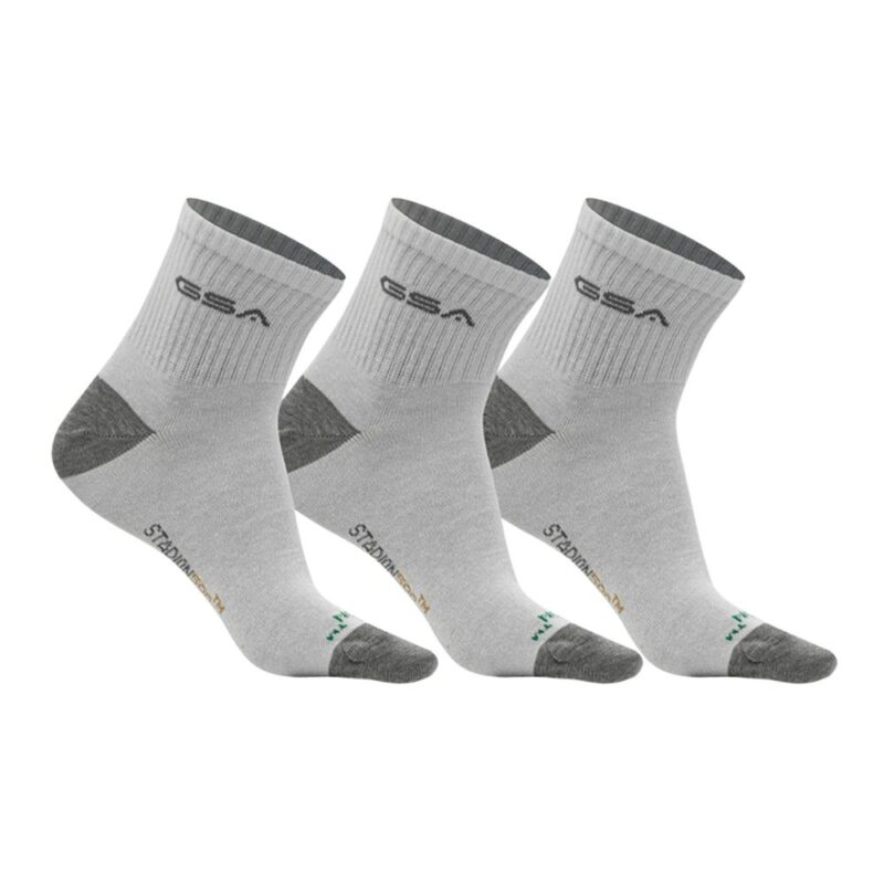 GSA Organicplus 500 Ultralight Αθλητικές Κάλτσες Λευκές 3 Ζεύγη (8116053-02)_0