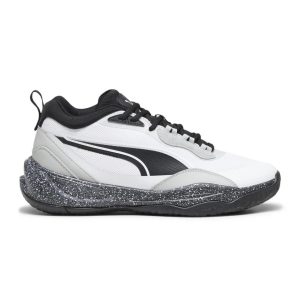 Puma Playmaker Pro Χαμηλά Μπασκετικά Παπούτσια Λευκά (377576-06)_0