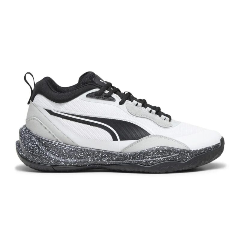 Puma Playmaker Pro Χαμηλά Μπασκετικά Παπούτσια Λευκά (377576-06)_0