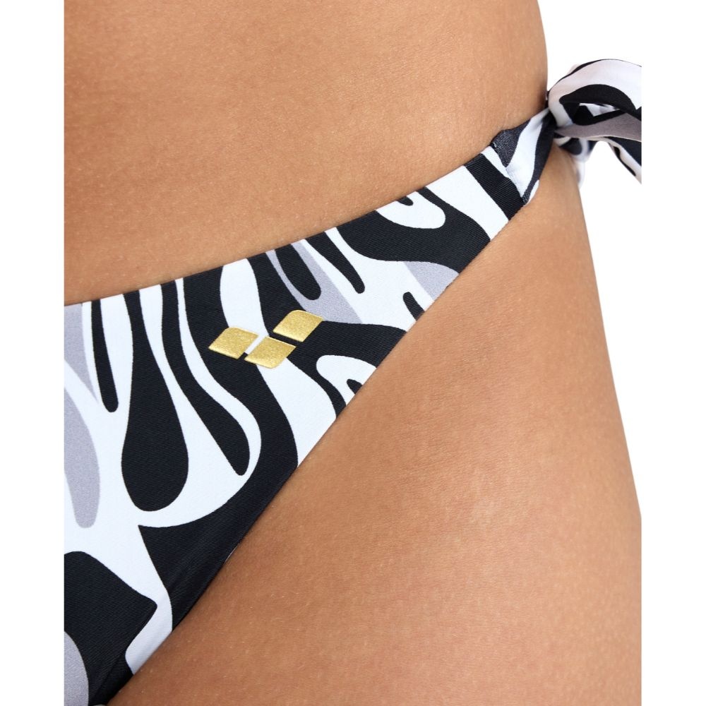 Arena Bikini Triangle All Γυναικείο Μαγιό Άσπρο-Μαύρο (005954-550)_4