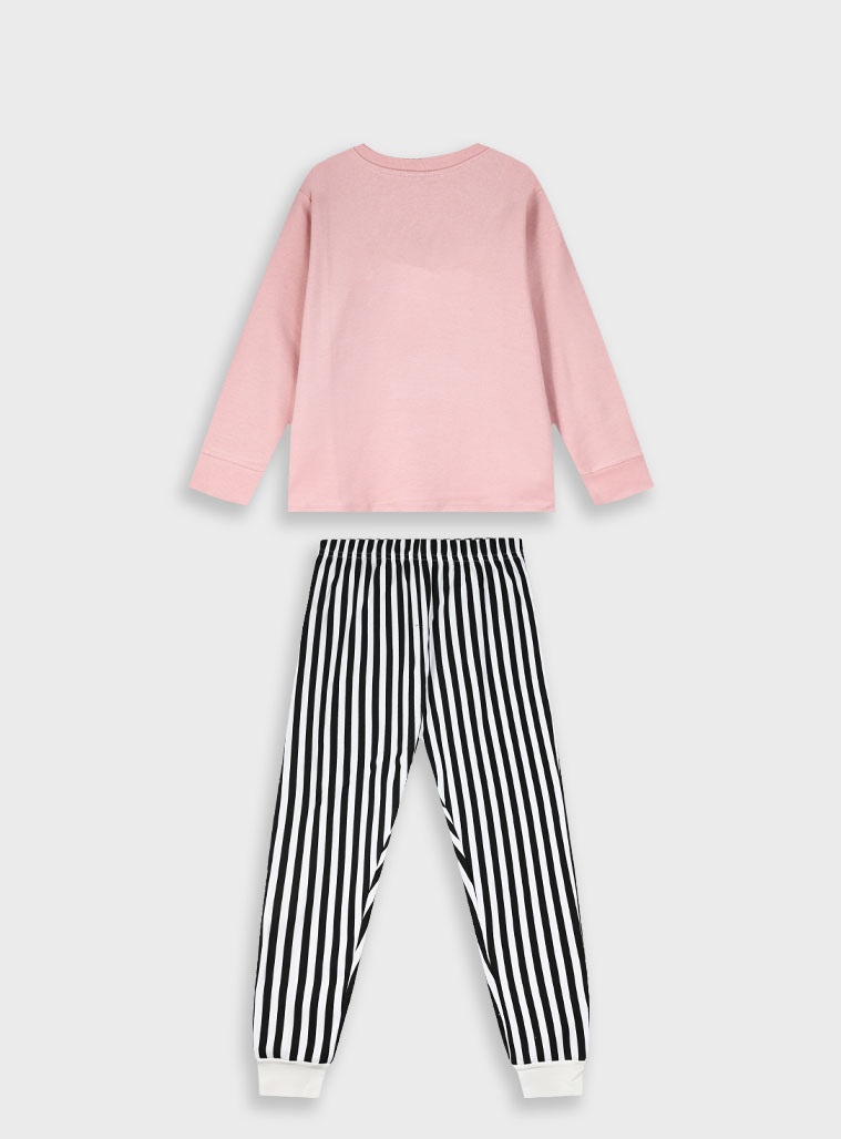 Energiers Παιδική Βαμβακερή Πιτζάμα Ρόζ (36-125203-9-010)_2