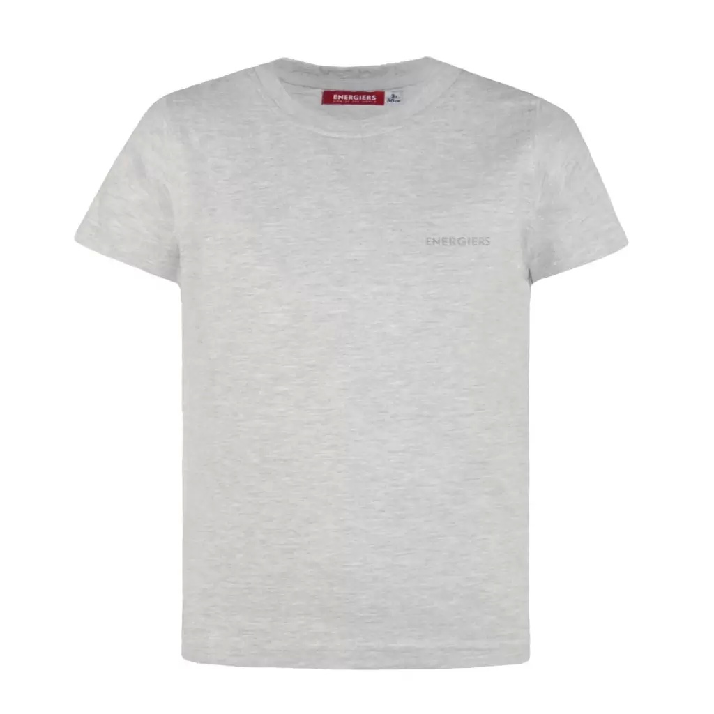 Energiers Κοντομάνικη Μπλούζα Μονόχρωμη (13-100952-5-9) Γκρι_0