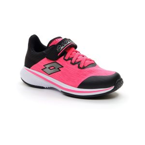 Lotto SPEEDDEVO 500 CL Αθλητικά Παιδικά Παπούτσια Μαύρα/Φούξια (215788-7J1)_0