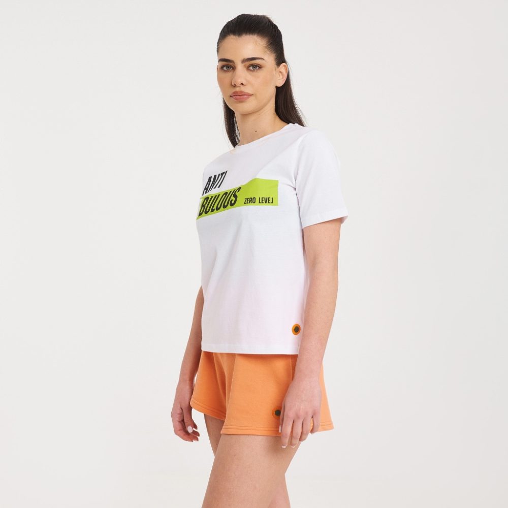Zero Level Aiko Γυναικείο T-shirt Λευκό (003-100115WH)_2