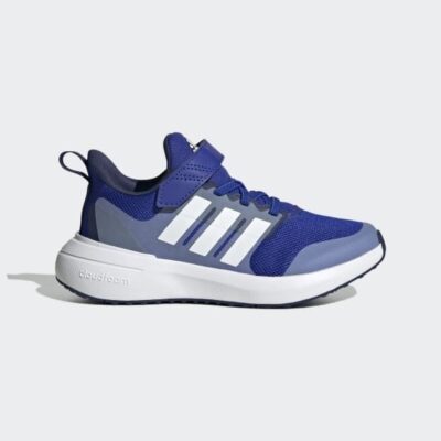 Adidas FortaRun 2.0 EL K Αθλητικά Παιδικά Παπούτσια Running με Σκρατς Lucid Blue / Cloud White / Blue Fusion (HP5452)_0