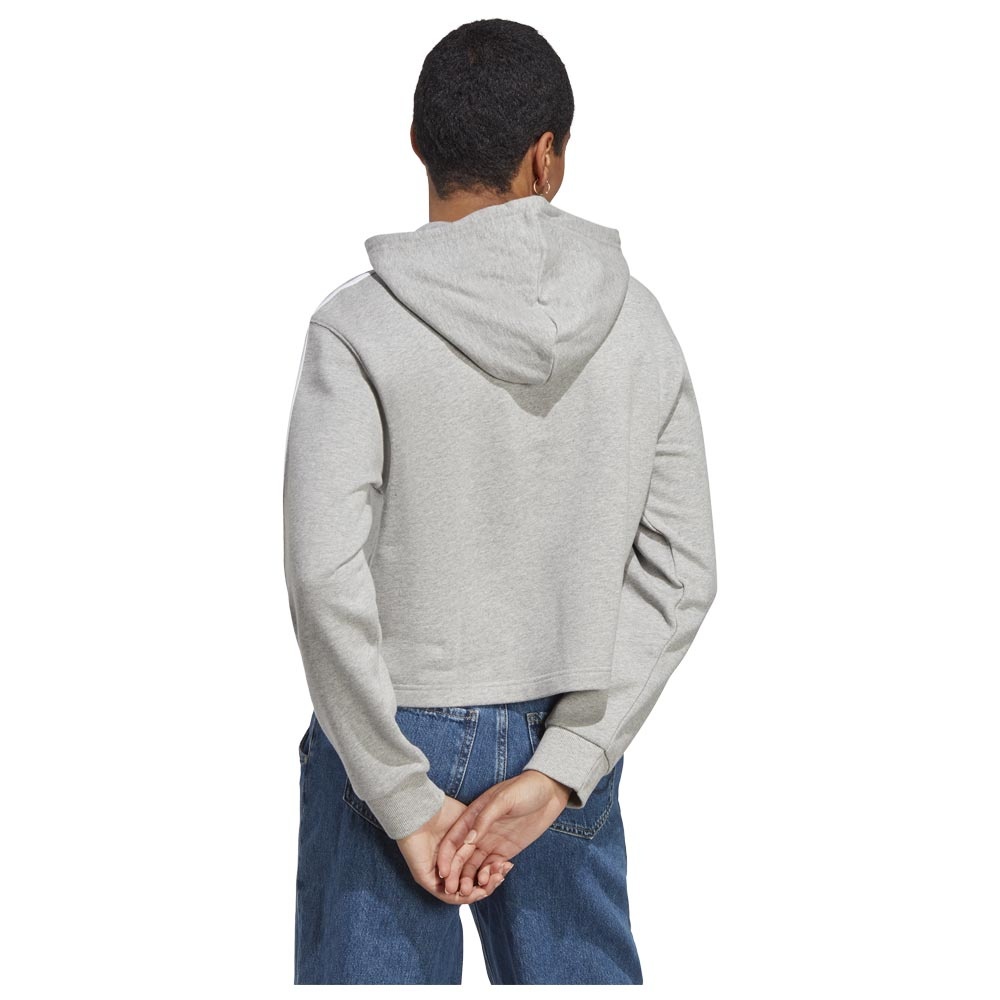Adidas Γυναικείο φούτερ Essentials W 3-Stripes French Terry Crop Hoodie (IC9910)_1