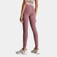 Calvin Klein Training Γυναικείο Cropped Κολάν Ροζ (00GWS4L649-LKO)_1