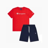 Champion Βρεφικό Σετ με Σορτς Καλοκαιρινό για Αγόρι 2τμχ Κόκκινο (306782-RS032)_0