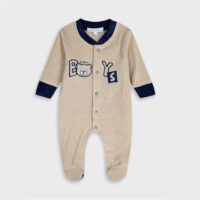 Energiers Βρεφικό Φορμάκι Μακρυμάνικο Βελουτέ Βανίλια (11-125460-9-065)_2