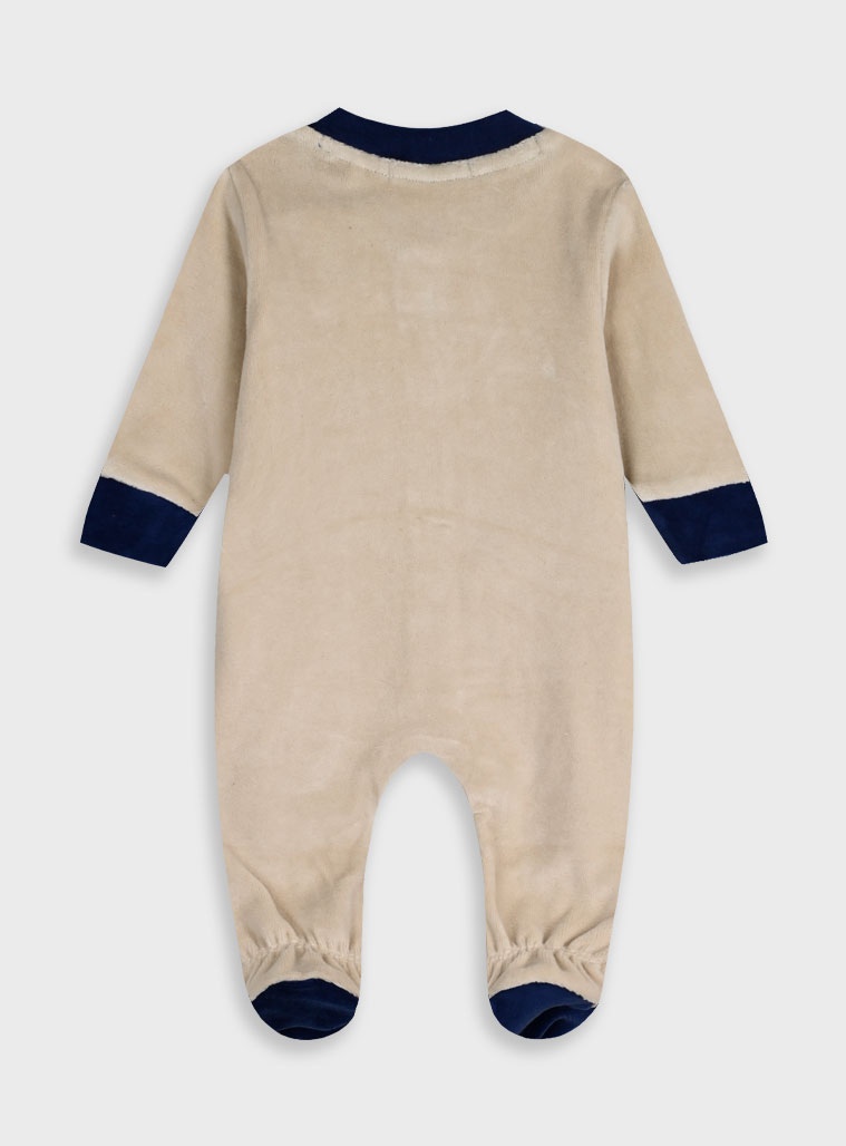 Energiers Βρεφικό Φορμάκι Μακρυμάνικο Βελουτέ Βανίλια (11-125460-9-065)_1