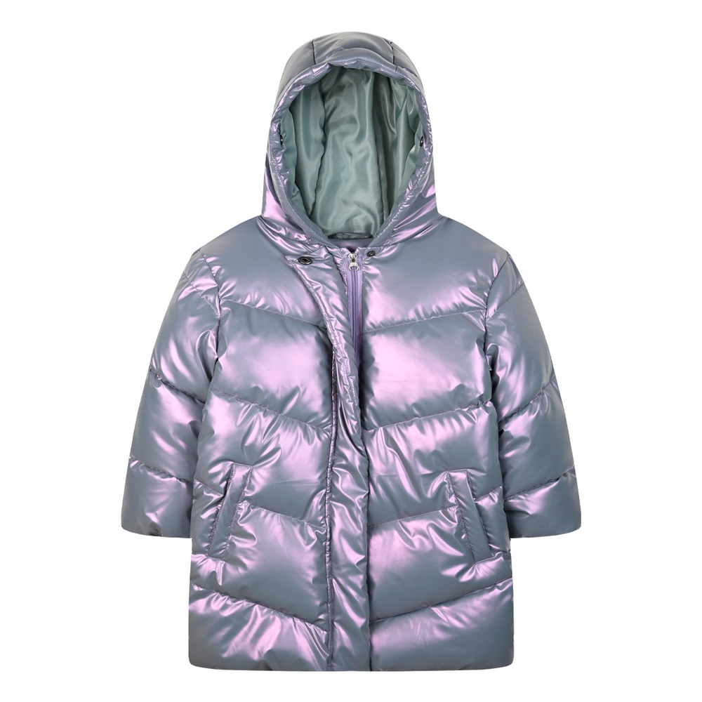 Energiers Βρεφικό Μπουφάν με Κουκούλα για Κορίτσι Ιριδίζον (15-124301-1-601)_2