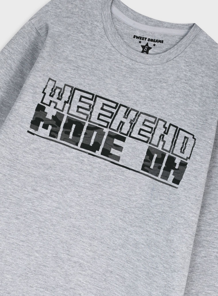 Energiers Παιδική Πυζάμα για αγόρι | ΜΕΛΑΝΖΕ (33-125004-9-043)_1