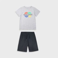 Energiers Παιδικό Καλοκαιρινό Σετ με Σορτς για αγόρι Μαύρο (13-225010-0-010)_0