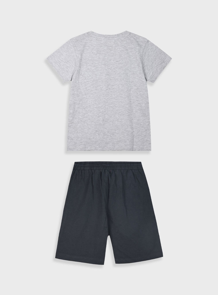 Energiers Παιδικό Καλοκαιρινό Σετ με Σορτς για αγόρι Μαύρο (13-225010-0-010)_1