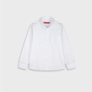 Energiers Παιδικό Πουκάμισο Μακρυμάνικο Λευκό Ιδανικό για παρέλαση Λευκό (13-100001-4-12-018)_0