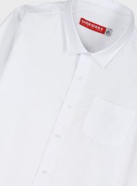 Energiers Παιδικό Πουκάμισο Μακρυμάνικο Λευκό Ιδανικό για παρέλαση Λευκό (13-100001-4-12-018)_2