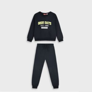 Energiers Παιδικό Σετ Φόρμας για Κορίτσι Μαύρο (16-125275-0-010)_0