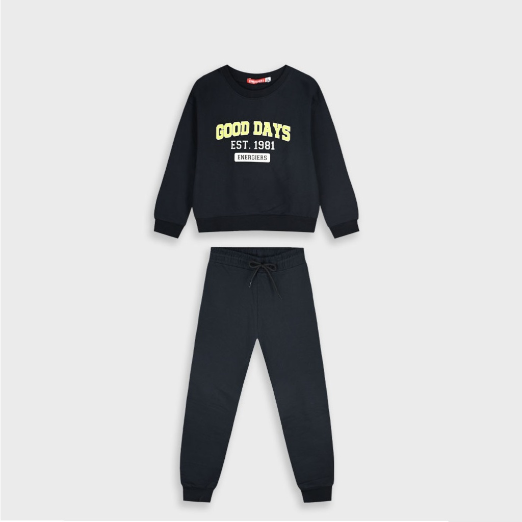 Energiers Παιδικό Σετ Φόρμας για Κορίτσι Μαύρο (16-125275-0-010)_0