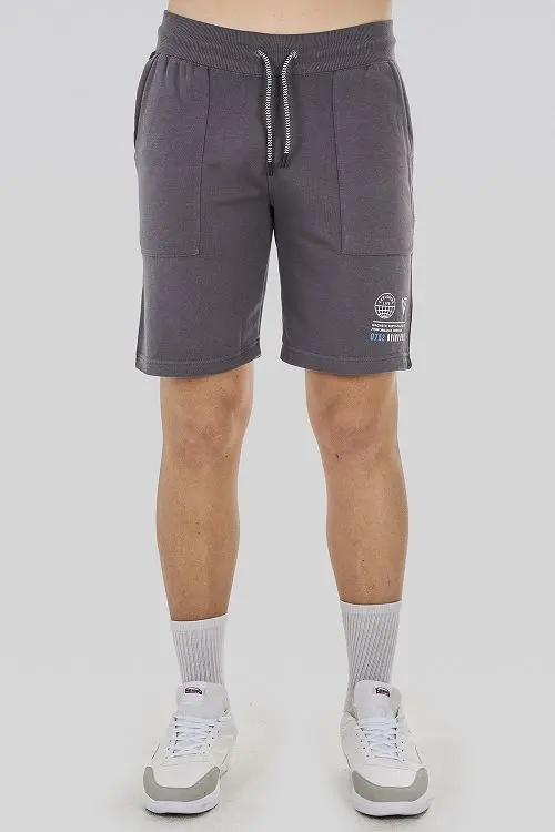 Magnetic North Αθλητική Ανδρική Βερμούδα Γκρί (23016-PENCIL GRAY)_1