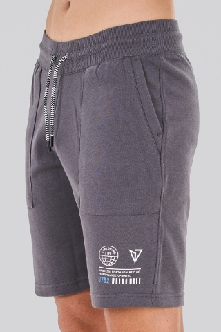 Magnetic North Αθλητική Ανδρική Βερμούδα Γκρί (23016-PENCIL GRAY)_2