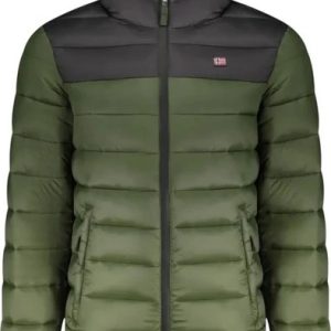Scuola Nautica Italiana - Ανδρικό Χειμωνιάτικο Μπουφάν Puffer Πράσινο (859134_ARMY)_0