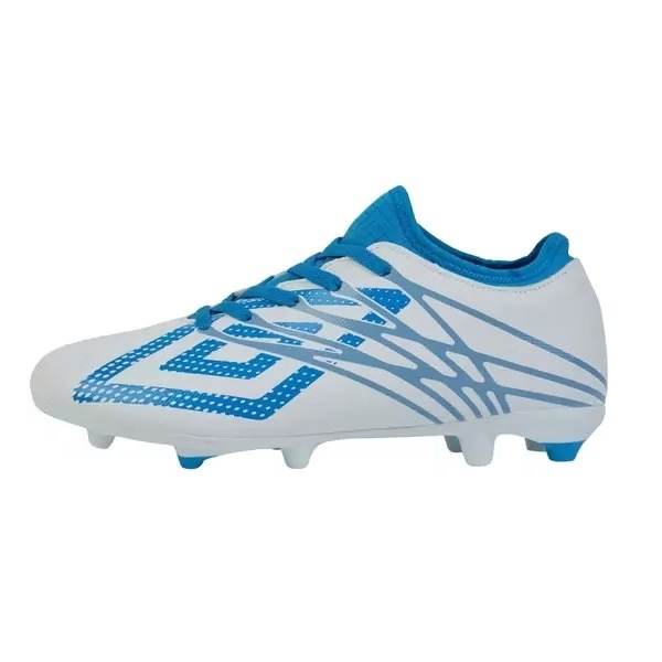 Umbro Veloce Lt Ii Fg Ποδοσφαιρικά Παπούτσια Με Τάπες Λευκό-Γαλάζιο (81840U-LNZ)_1