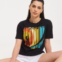 Zero Level Mei Γυναικείο T-shirt Μαύρο (003-100125BK)_3