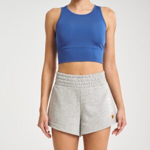 Zero Level Kai Γυναικείο Ψηλόμεσο Σορτς Γκρι (001-100016GR)_0