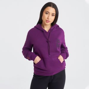 Zero Level Γυναικείο Φούτερ με Κουκούλα Μωβ (002-100003PU)_0