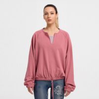 Zero Level Γυναικείο Φούτερ Ροζ (004-100043PK)_0