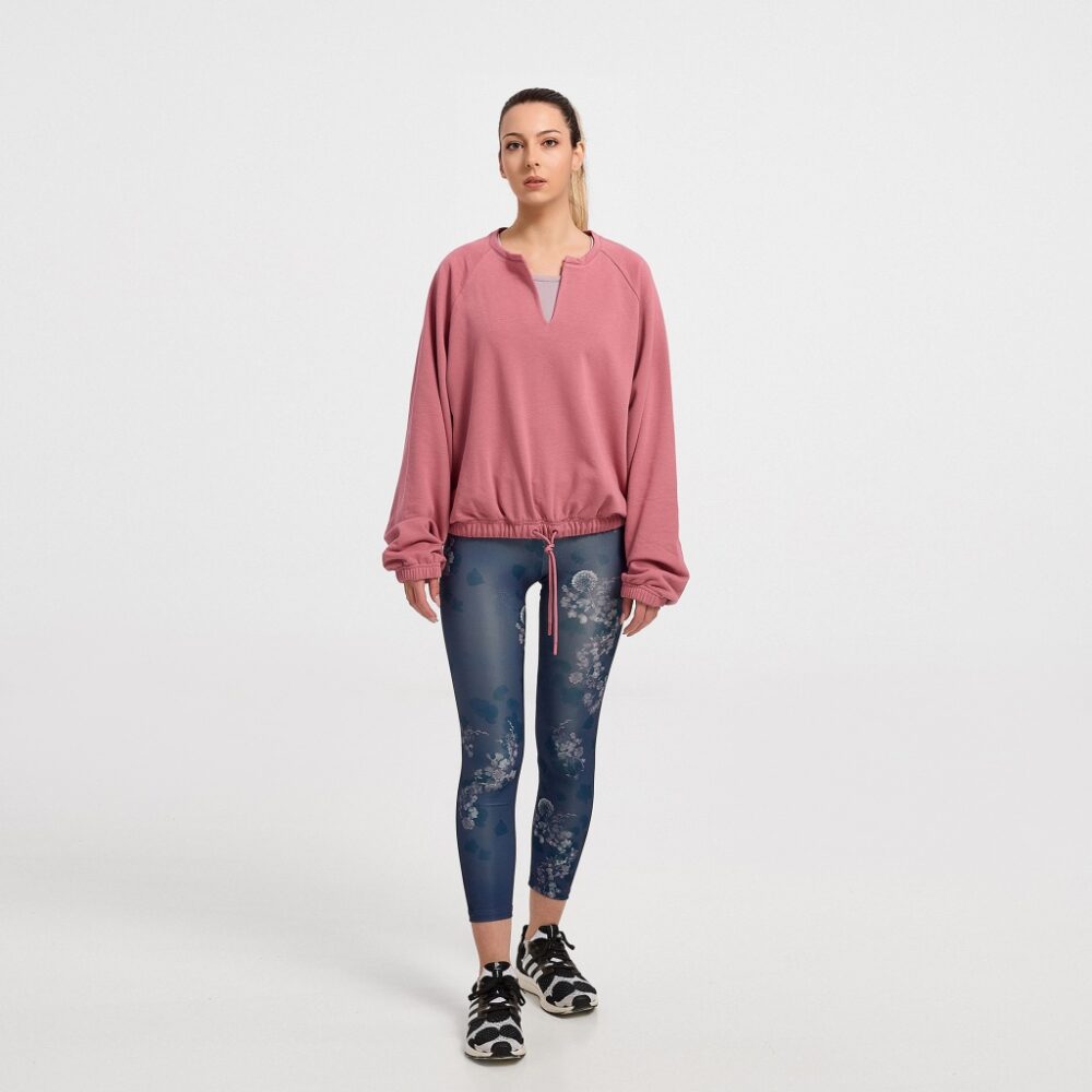 Zero Level Γυναικείο Φούτερ Ροζ (004-100043PK)_3