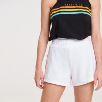 Zero Level Jun Γυναικείο Σορτς Λευκό (003-100026WH)_0