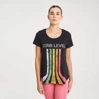 Zero Level Mirai Γυναικείο T-shirt Raven Black με Στάμπα (001-100005BK)_0