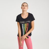 Zero Level Mirai Γυναικείο T-shirt Raven Black με Στάμπα (001-100005BK)_3