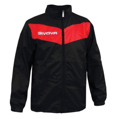 Givova Scudo Μπουφάν Αντιανεμικό Black / Red (RJ005-1012)_0