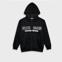 Energiers Ζακέτα με κουκούλα και τύπωμα για αγόρι | Μαύρο (13-224000-5-010)_0