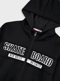 Energiers Ζακέτα με κουκούλα και τύπωμα για αγόρι | Μαύρο (13-224000-5-010)_2