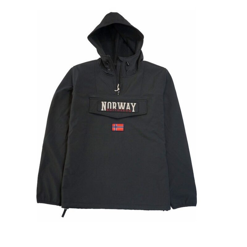 Scuola Nautica Italiana Ανδρικό Χειμωνιάτικο Μπουφάν Black (139138-BLACK)_0