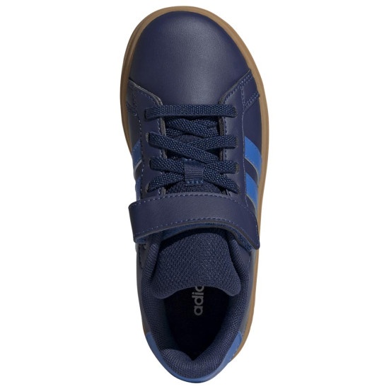 Adidas Grand Court 2.0 EL Παιδικά Sneakers Μπλέ (JQ8001)_2