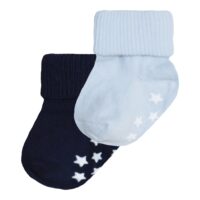 Energiers Βρεφικές Κάλτσες Σετ 2 ζεύγη Σιέλ (40-0452-9-2-023)_0