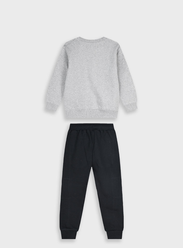 Energiers Παιδικό σετ φούτερ φόρμας Μαύρο (12-125145-0-010)_2