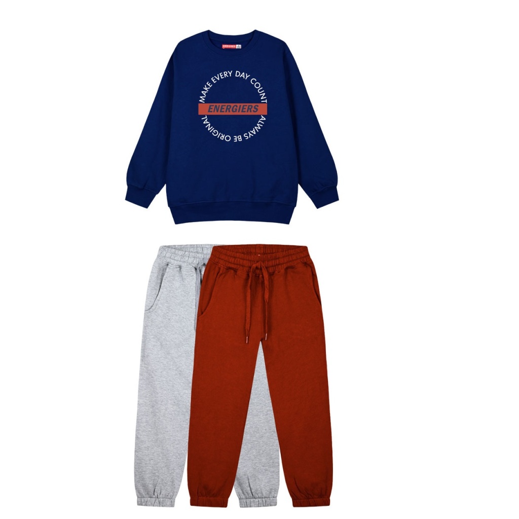 Energiers Σετ 3 τεμαχίων φούτερ φόρμα για αγόρι | ΠΑΠΡΙΚΑ (12-123187-0-136)_0